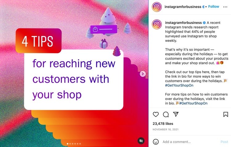 Tips untuk carousel instagram - Judulnya