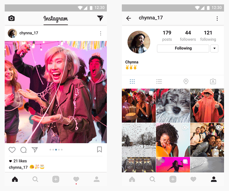 akun instagram