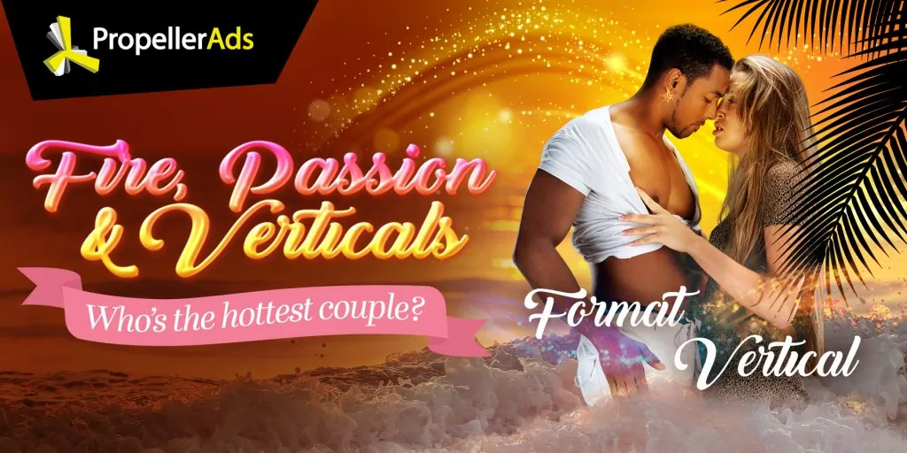 PropellerAds - Día de San Valentín - verticales y formatos