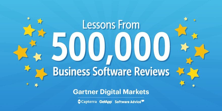 500,000のソフトウェアユーザーレビューからの教訓