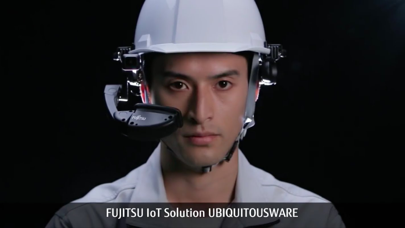 pantalla montada en la cabeza fujitsu