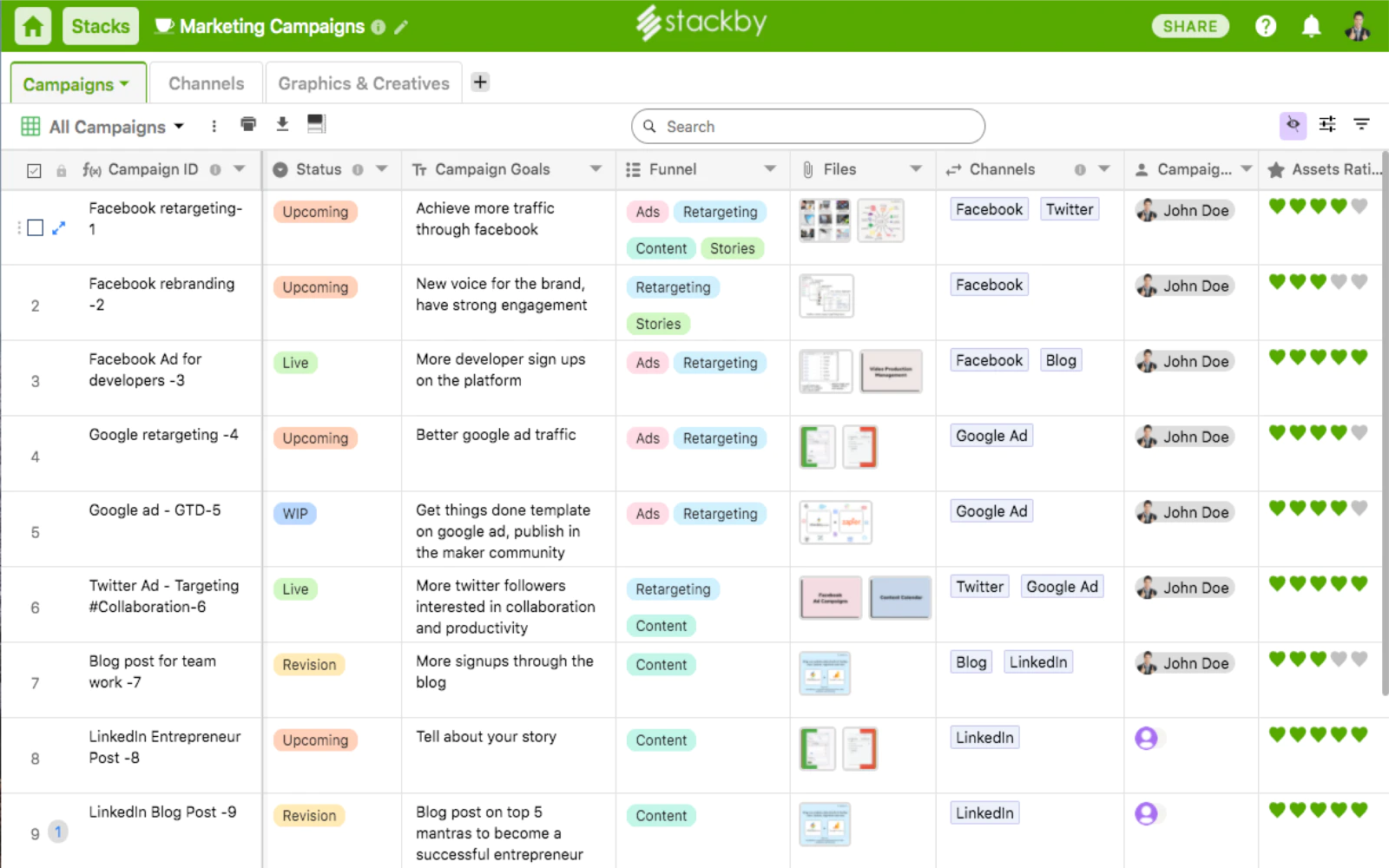 <p style="text-align: center;"><span style="font-weight: 400;">Tampilan spreadsheet di Stackby (</span><a href="https://www.capterra.com/ p/193279/Stackby/"><span style="font-weight: 400;">Sumber</span></a><span style="font-weight: 400;"">)</span></ p> <p style="text-align: center;"><span style="font-weight: 400;">Spreadsheet view in Stackby (</span><a href="https://www.capterra.com/p/193279/Stackby/"><span style="font-weight: 400;">Source</span></a><span style="font-weight: 400;">)</span></p>