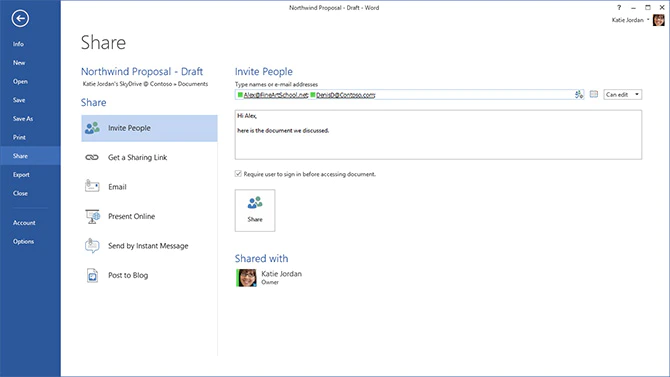 <p style="text-align: center;"><span style="font-weight: 400;">Compartilhando um novo documento em </span><a href="https://www.capterra.com/ p/227146/Microsoft-Word/"><span style="font-weight: 400;">Palavra</span></a><span style="font-weight: 400;"> (</span> <a href="https://www.capterra.com/p/227146/Microsoft-Word/"><span style="font-weight: 400;">Fonte</span></a><span style ="peso da fonte: 400;">)</span></p> <p style="text-align: center;"><span style="font-weight: 400;">Sharing a new document in </span><a href="https://www.capterra.com/p/227146/Microsoft-Word/"><span style="font-weight: 400;">Word</span></a><span style="font-weight: 400;"> (</span><a href="https://www.capterra.com/p/227146/Microsoft-Word/"><span style="font-weight: 400;">Source</span></a><span style="font-weight: 400;">)</span></p>