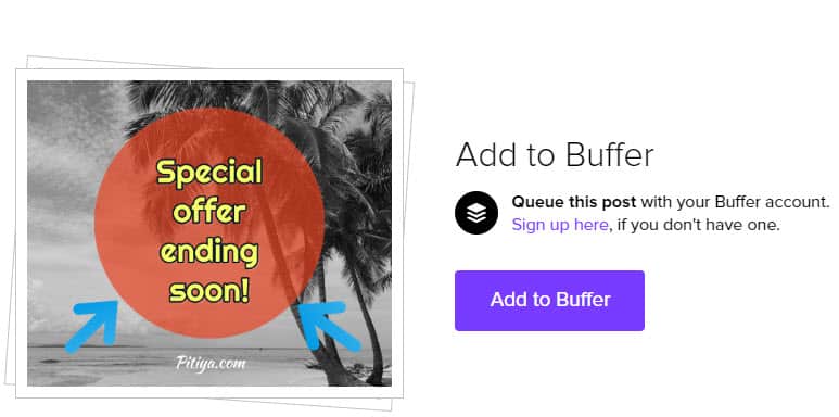 Stensil tambahkan ke Buffer