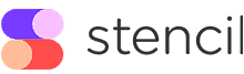 Stensil logo transparan