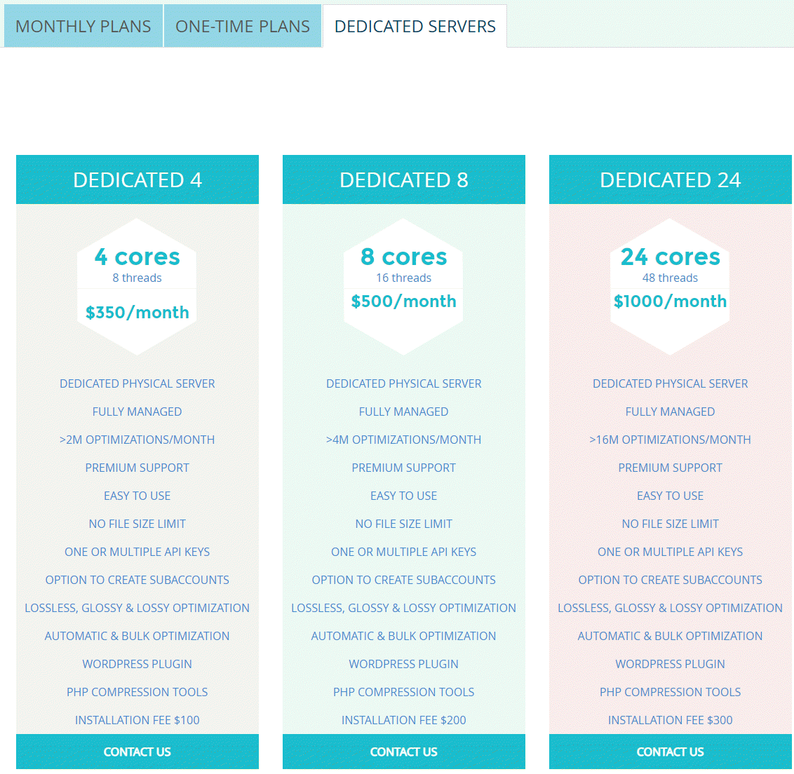 shortpixel-dedicated-servers-plans