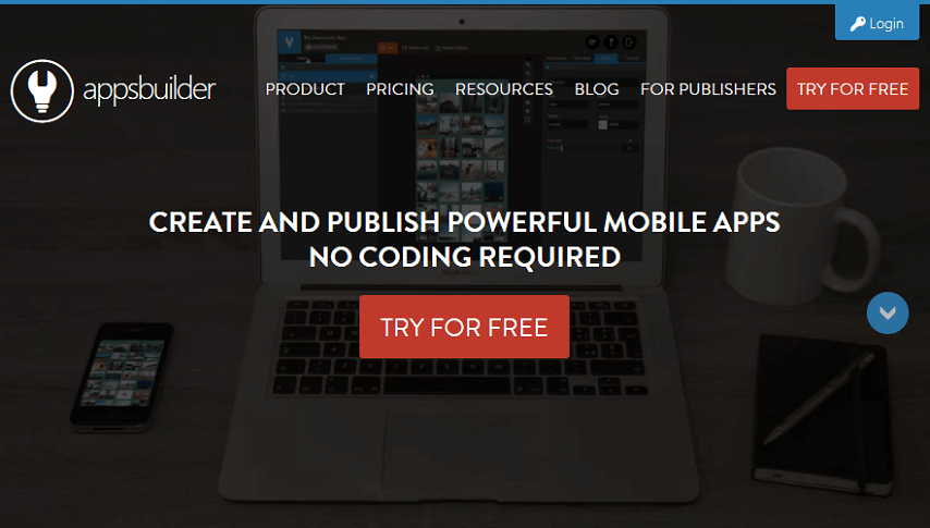 Домашняя страница AppBuilder
