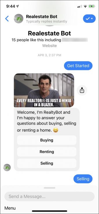 chatbot marketing per il settore immobiliare