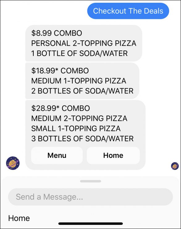 marketing chatbot per ristoranti