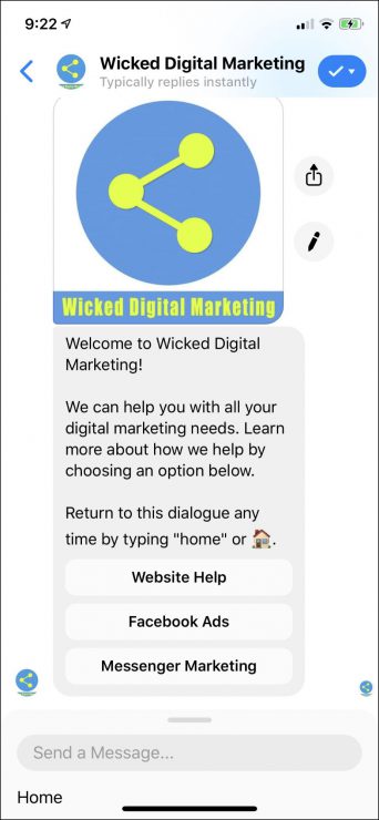 marketing tramite chatbot per agenzie di marketing