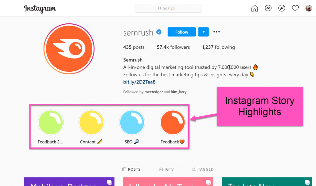 jual lebih banyak di Instagram dengan menggunakan Sorotan Cerita