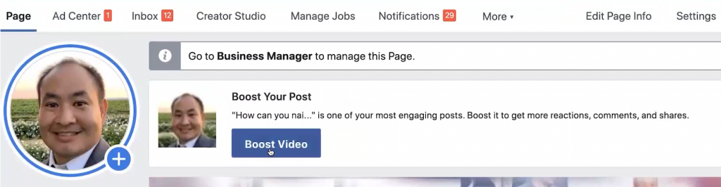 Facebook vă sugerează să îmbunătățiți anumite postări