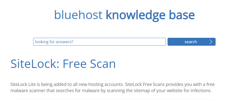 bluehost-knolwedge-base