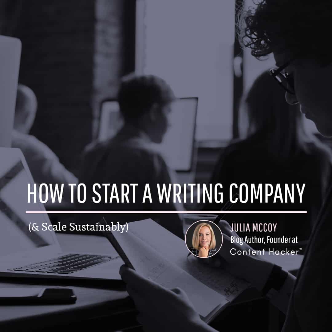 comment démarrer une entreprise d'écriture