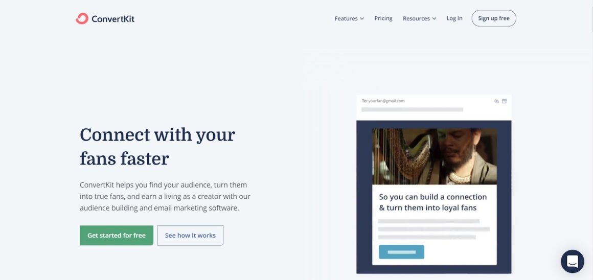 cele mai bune instrumente de email marketing convertkit