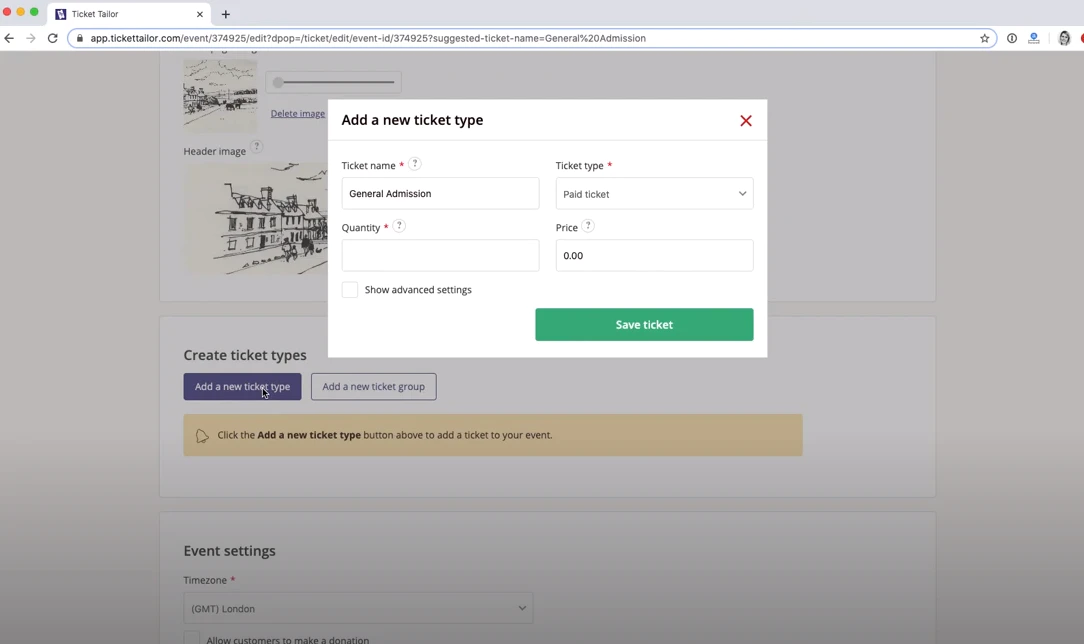 <p> <i> <span style = "font-weight:400;">新しいチケットの例</ span> </ i> <a href = "https://www.capterra.com/p/112510/ Ticket-Tailor / "> <i> <span style =" font-weight:400;"> Ticket Tailor </ span> </ i> </a> </ p> <p><i><span style="font-weight: 400;">New ticket example in </span></i><a href="https://www.capterra.com/p/112510/Ticket-Tailor/"><i><span style="font-weight: 400;">Ticket Tailor</span></i></a></p>