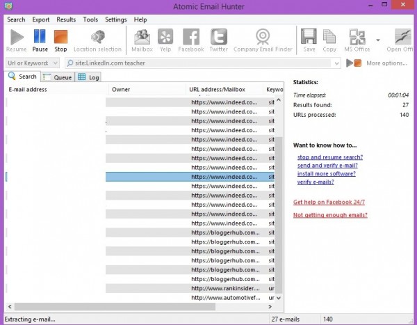 Où trouver les adresses e-mail de l'entreprise