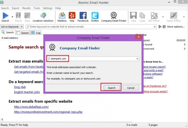 Où collecter les adresses e-mail