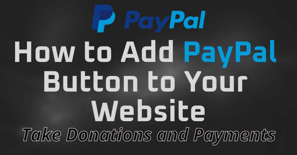 添加 PayPal 按钮网站特色图片