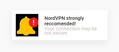 VPNオファーのクリエイティブの例