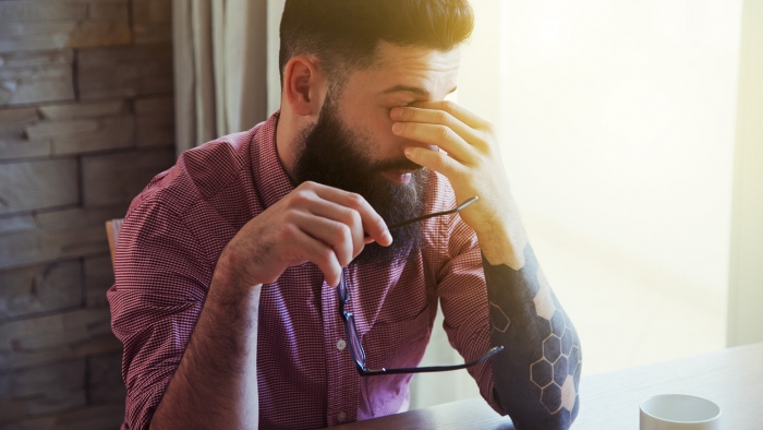 personne fatiguée