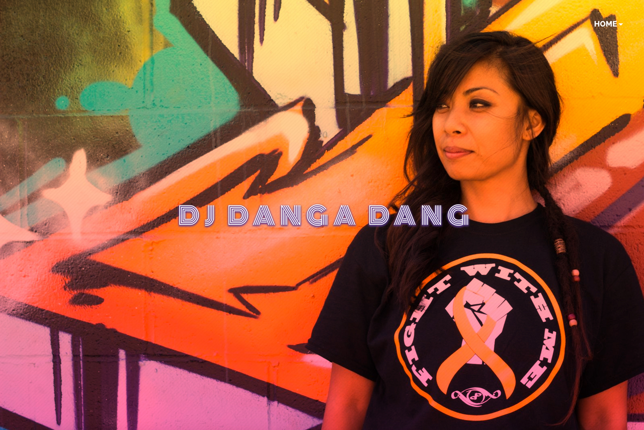 Inspirație pentru site-ul DJ: DJ Danga Dang
