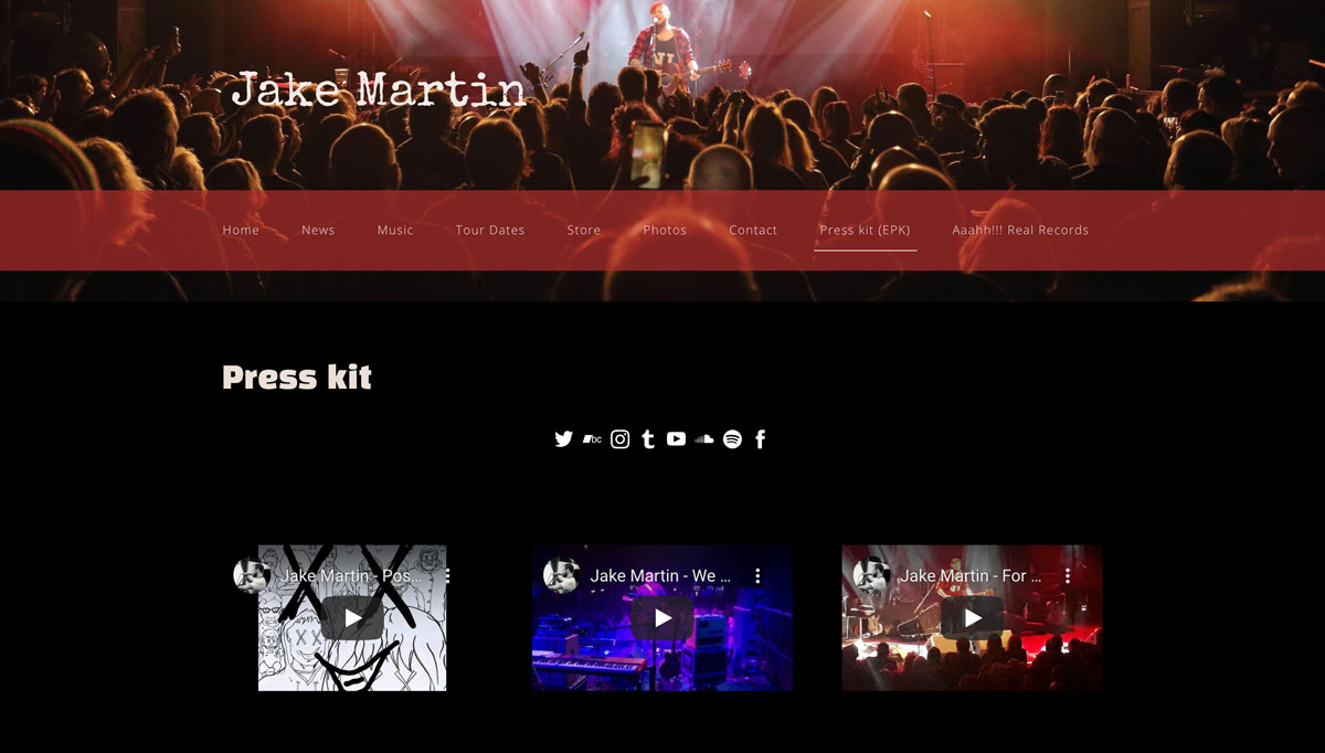Inspiración para el diseño de sitios web: los mejores kits de prensa electrónicos
