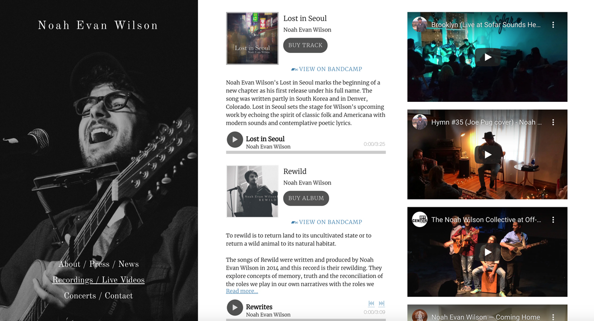 Cómo crear una página perfecta para vender música en tu sitio web