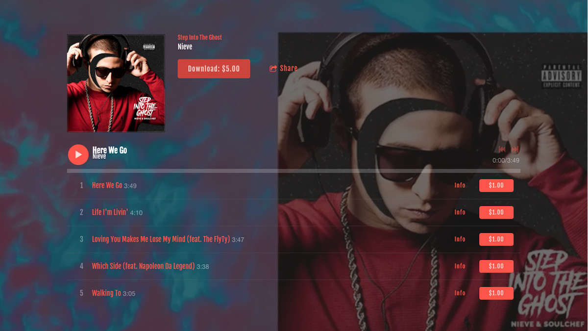 Inspirasi Desain Situs Web: Situs Rapper Terbaik