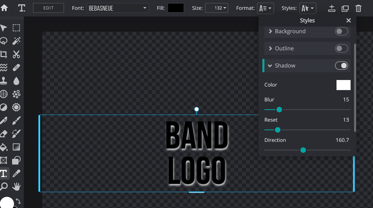 Cómo crear un logotipo para el sitio web de una banda que te encante