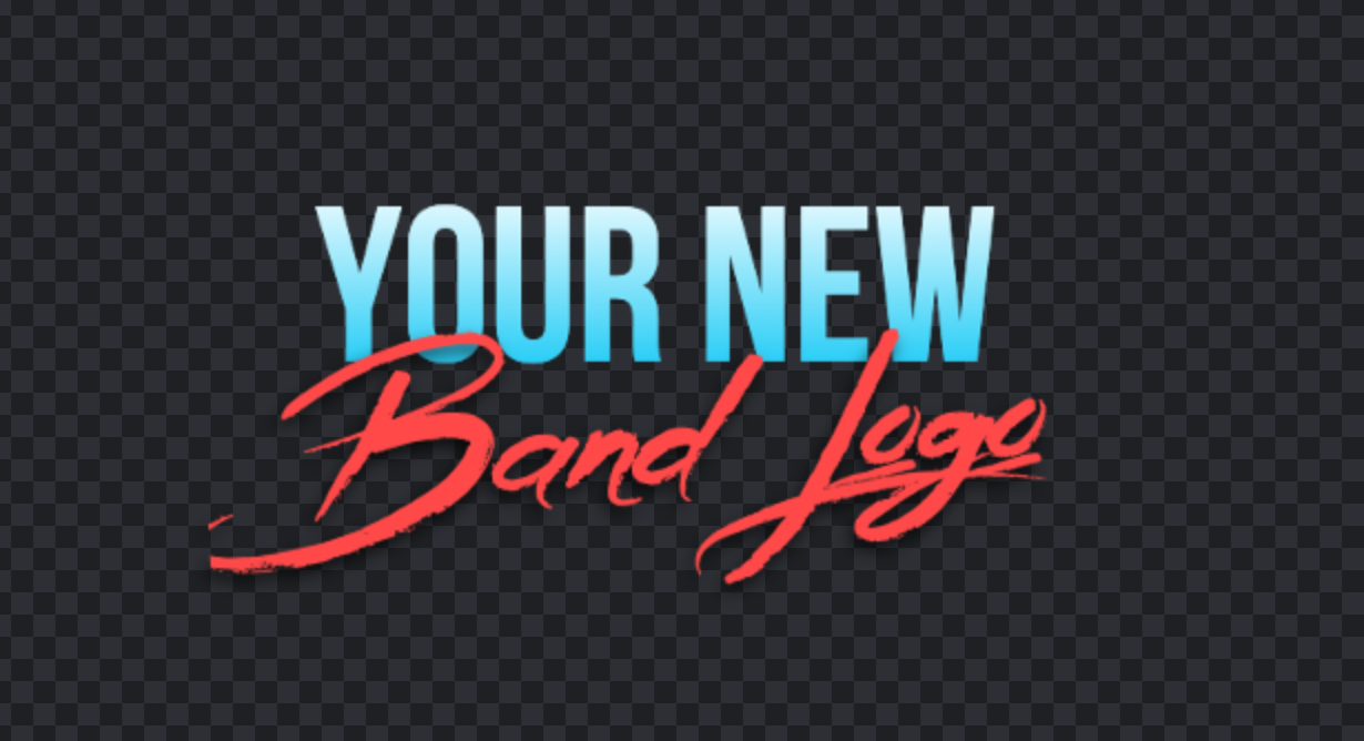 Cómo crear un logotipo para el sitio web de una banda que te encante