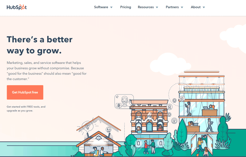 hubspot المنزل