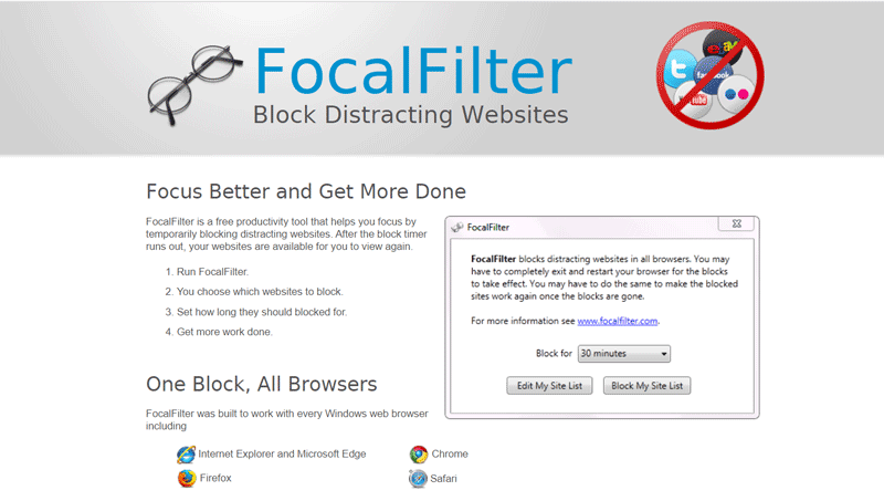 Filtro Focale