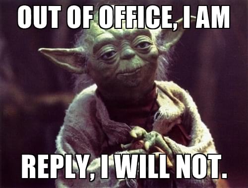 absent du bureau