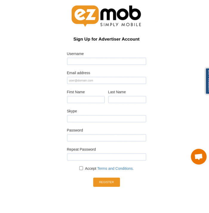 ezmob 등록