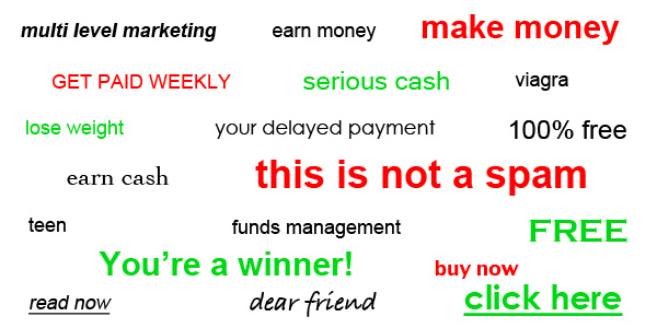 parole spam