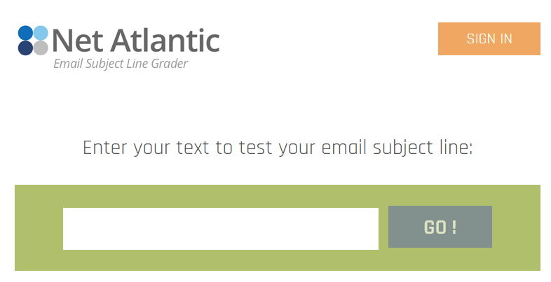 Selezionatore della riga dell'oggetto dell'e-mail