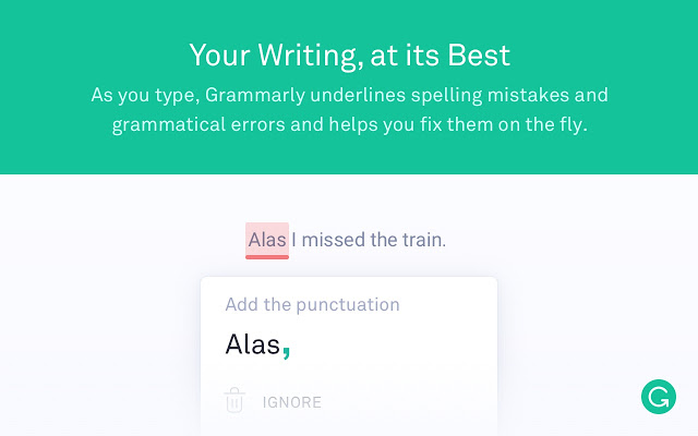 Grammarlyクローム拡張