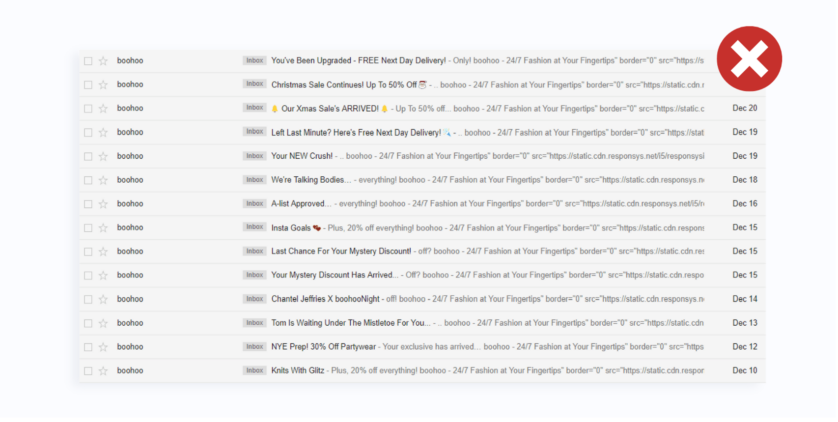 o email