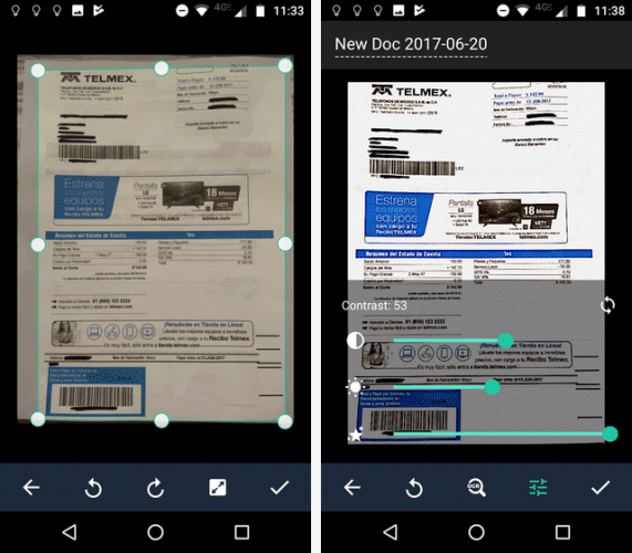 أداة camscanner