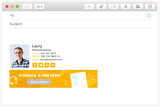 apple mail'de e-posta imzası