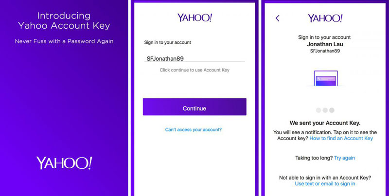 sécurité yahoo