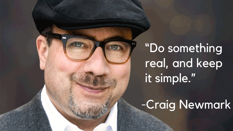 Cita de Craig Newmark