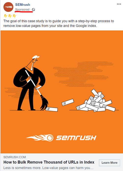 إعلانات semrush fb