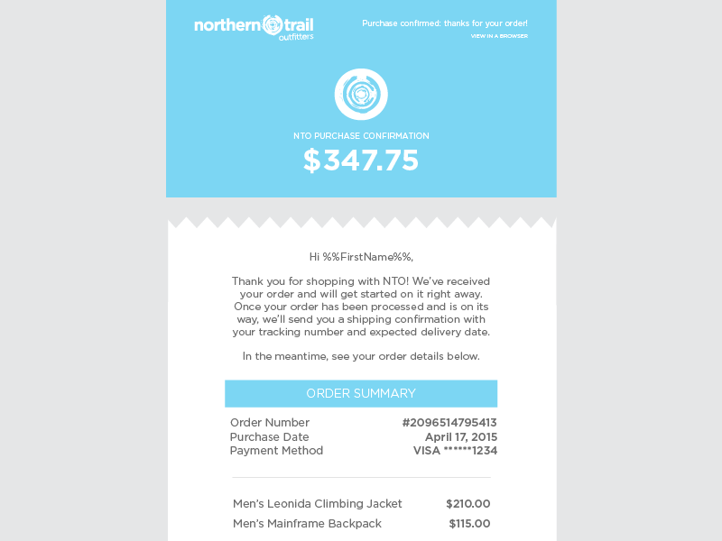 design de e-mail