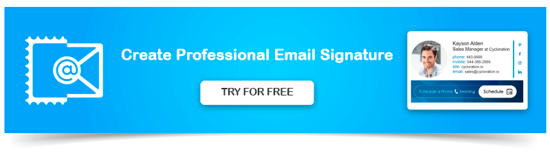 Utwórz profesjonalny podpis e-mail
