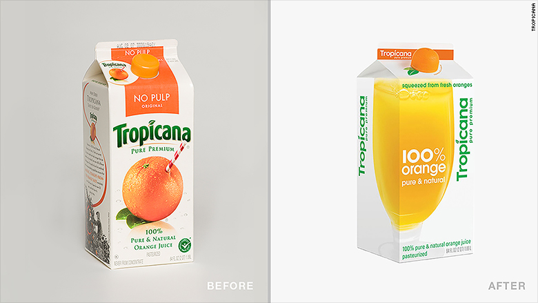 tropicana 品牌重塑