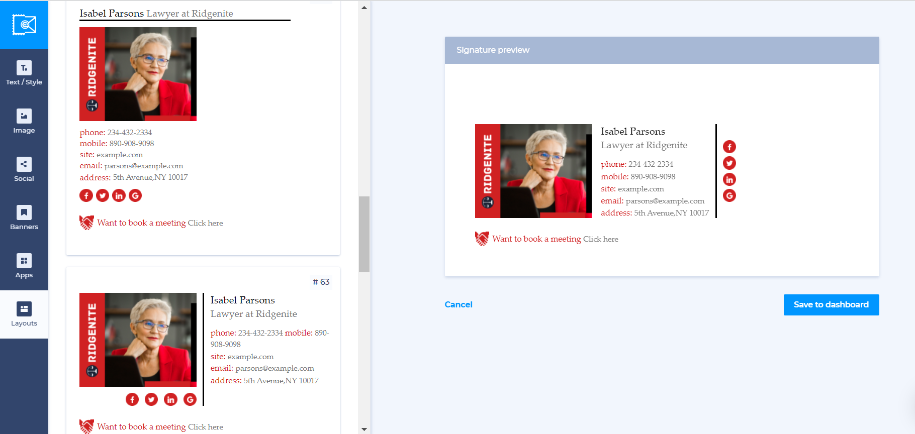 gerador de assinatura de e-mail