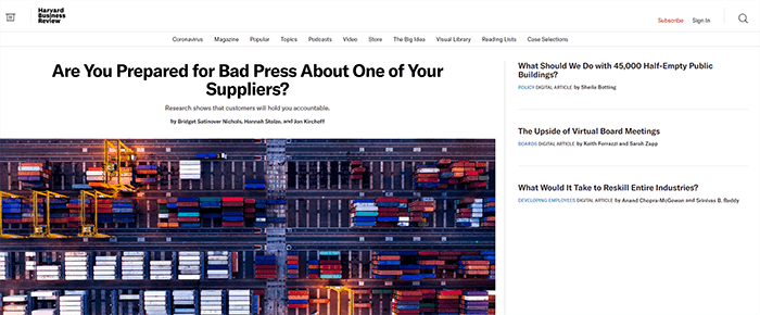 Harvard Business Review