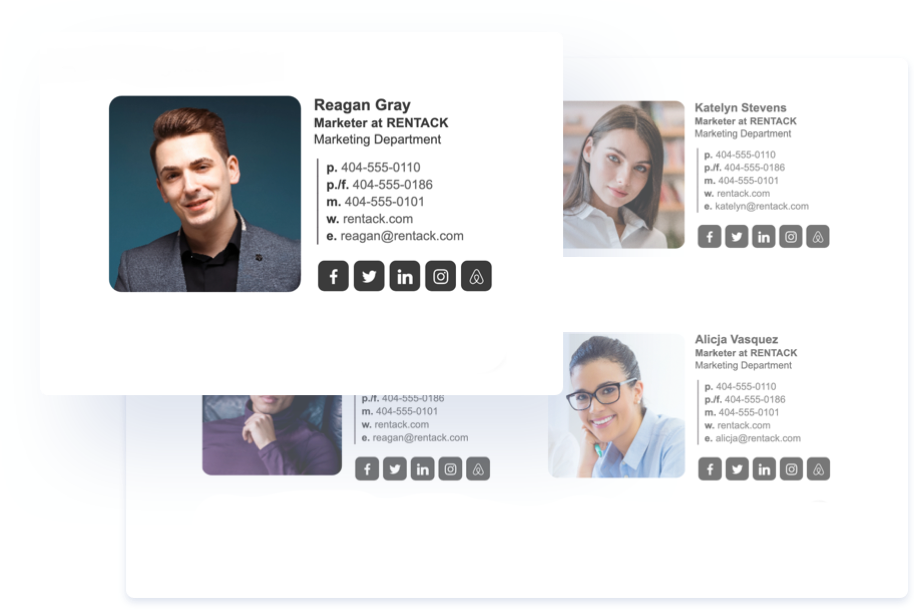 exemples de signatures d'e-mails pour les communications internes
